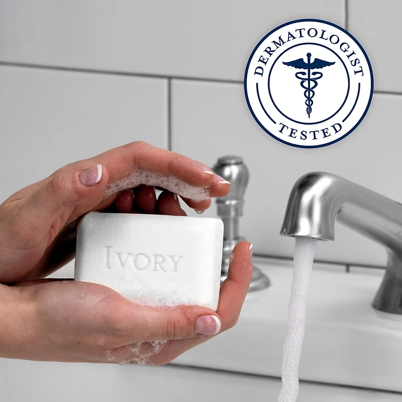 Ivory Bar Soap Original Scent 90 g, 10 count