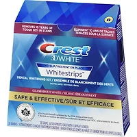 Crest 3D White Whitestrips Glamorous White Teeth Whitening Kit, 14 Treatments
