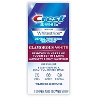 Crest 3D White Whitestrips Glamorous White Teeth Whitening Kit, 14 Treatments