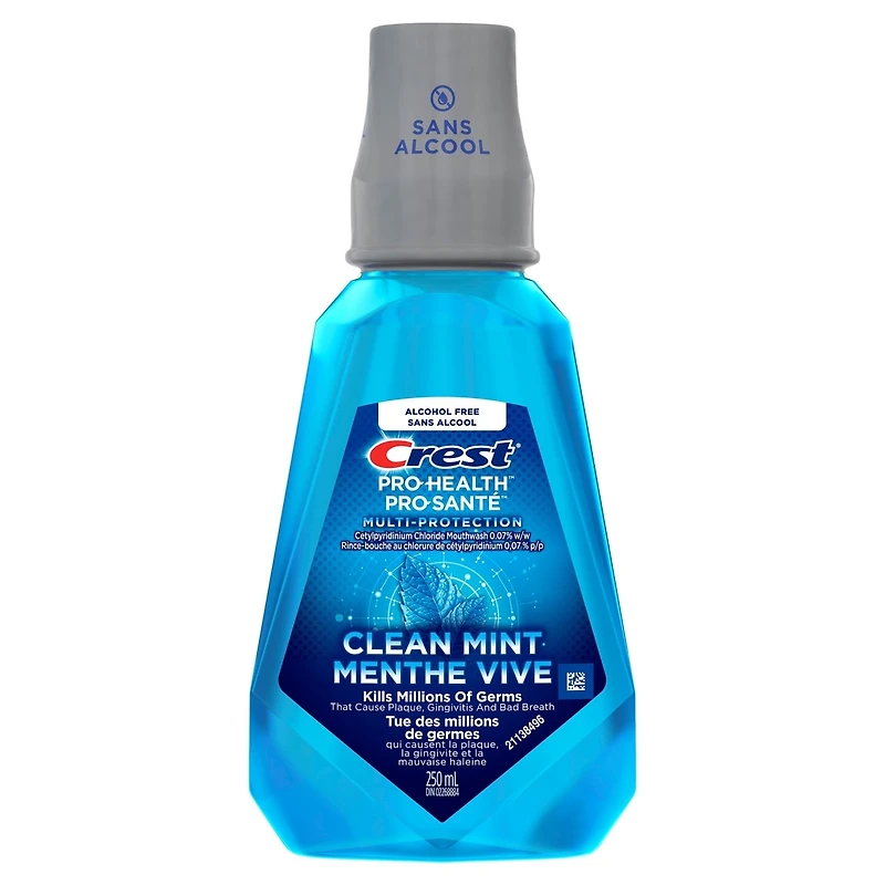Rince-bouche Crest Pro-Santé Multi-Protection Menthe vive – mL
