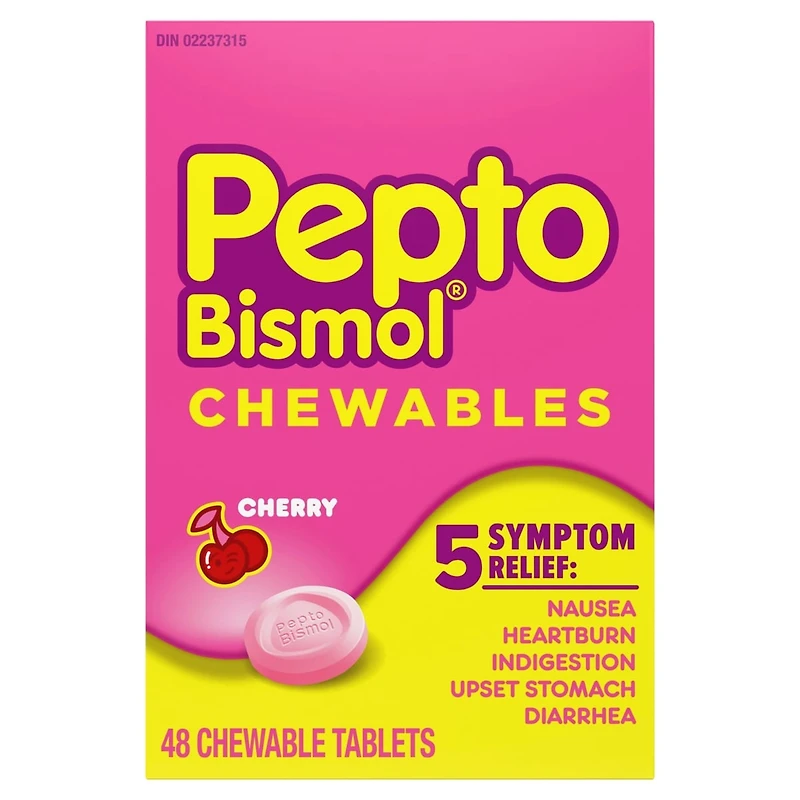 Comprimés pour nausée, brûlures d’estomac, indigestion, malaises gastriques, diarrhée, 48u