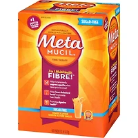 3 in 1 MultiHealth Fibre! Sugar-Free Fiber Suplement Powder Packets, Orange, 44 x 5.8 g