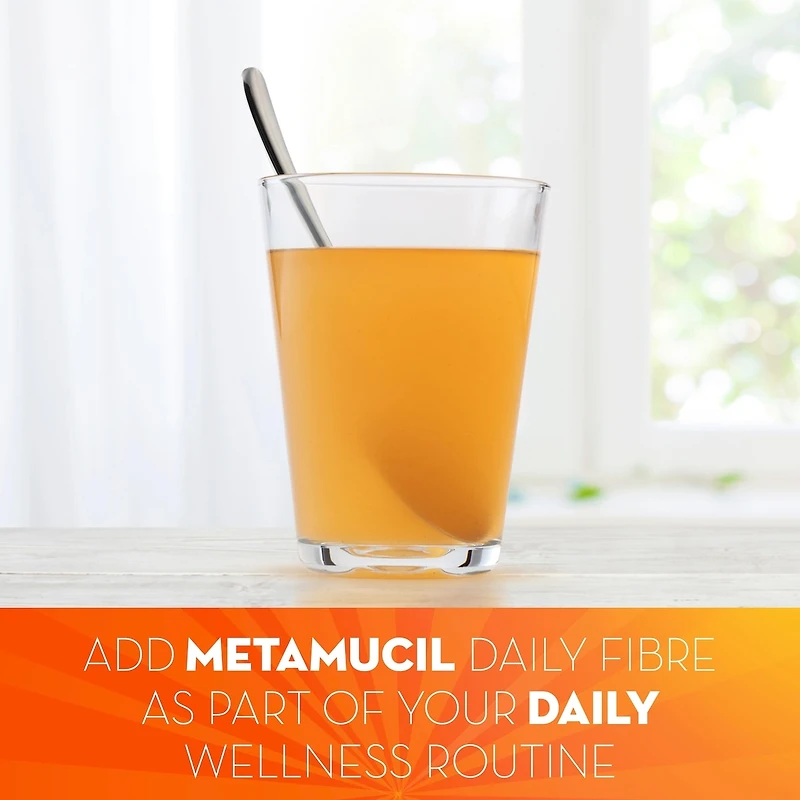 3 in 1 MultiHealth Fibre! Fiber Supplement Powder, Orange