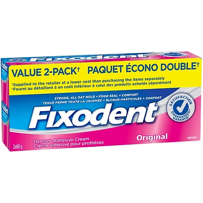 Original Secure Denture Adhesive (Twin Pack)
