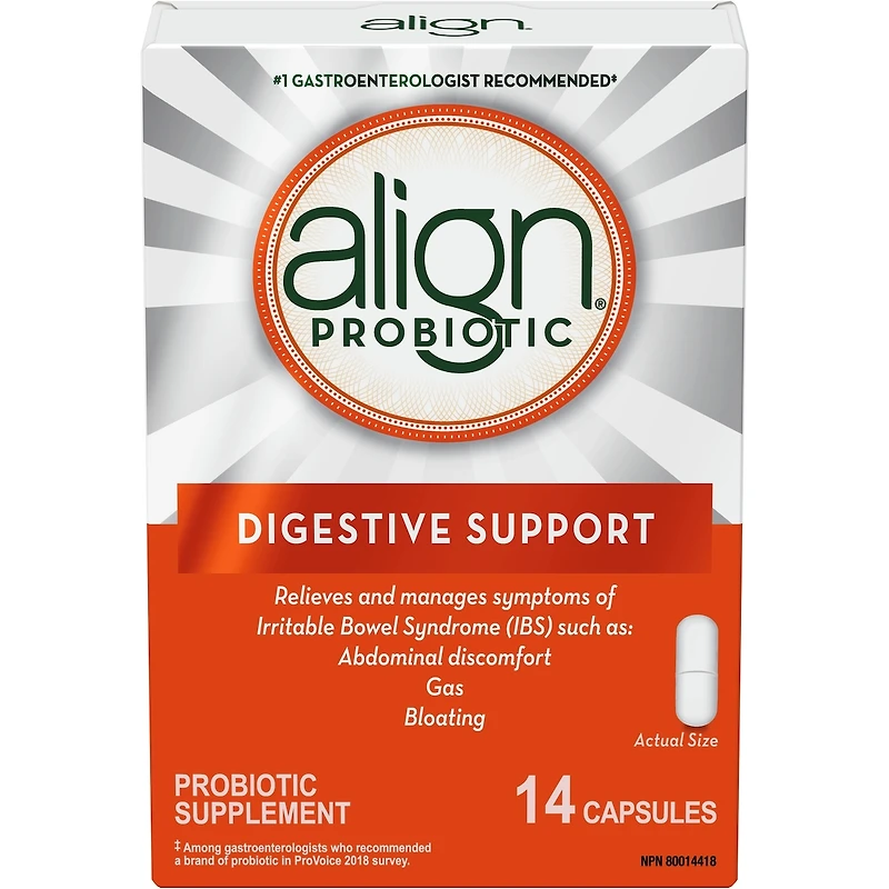 Align Probiotics, Daily Probiotic Supplement for Digestive Care