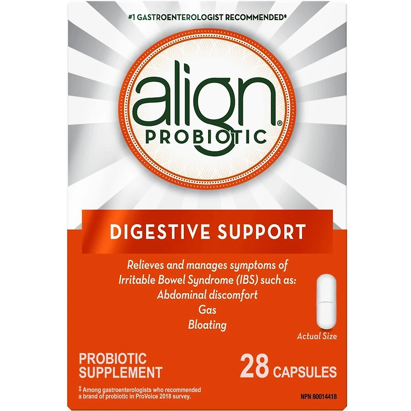 Align Probiotics, Daily Probiotic Supplement for Digestive Care
