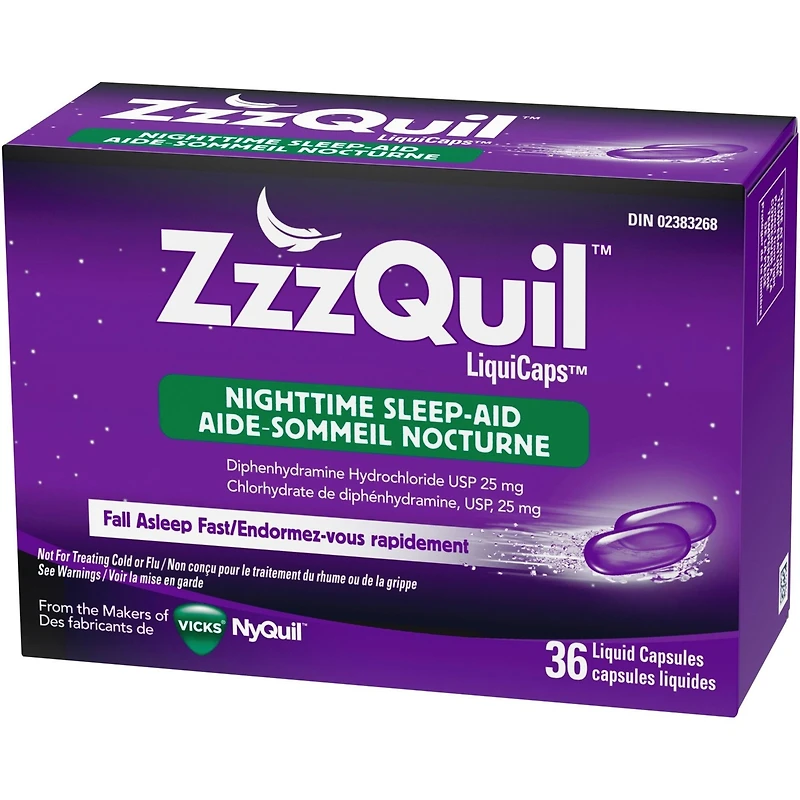 ZzzQuil Nighttime Sleep-Aid LiquiCaps