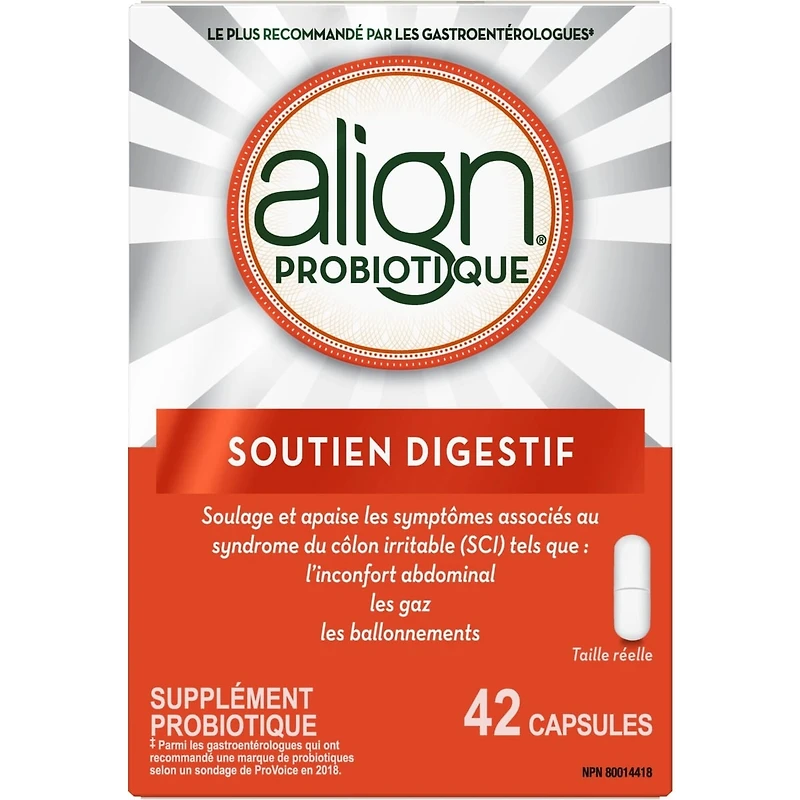 Align Probiotics, Daily Probiotic Supplement for Digestive Care, 42 vegetarian capsules