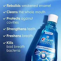 Crest Pro-Health Advanced, Extra Deep Clean Mouthwash, Fresh Mint, 1 L