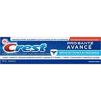 Dentifrice Crest Pro-Santé Avancé Menthe nettoyante en profondeur, 90 mL