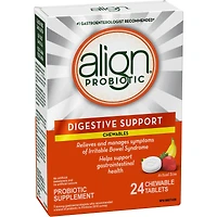 Suppl probiotique à croquer, santé digestive, marque plus recommandée par médecins‡, 24 u