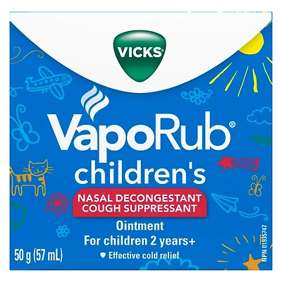 VapoRub Children’s Nasal Decongestant Cough Suppressant Ointment