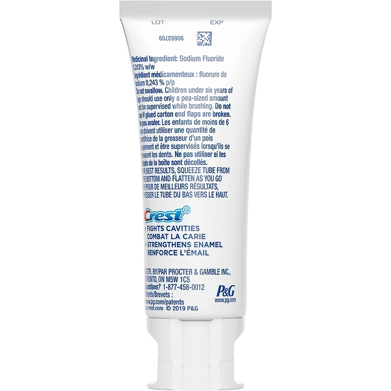 Crest Kid's Anticavity Cavity Protection Fluoride Toothpaste, Strawberry Rush, 85 mL