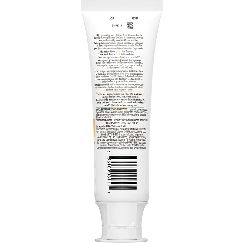 Kid's Toothpaste