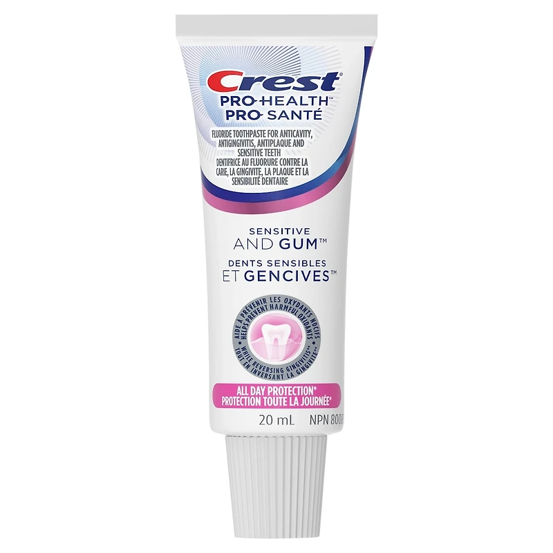 Crest Gum and Sensitivity, Sensitive Toothpaste All Day Protection