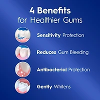 Dentifrice pour dents sensibles Crest Gum and Sensitivity Protection toute la journée