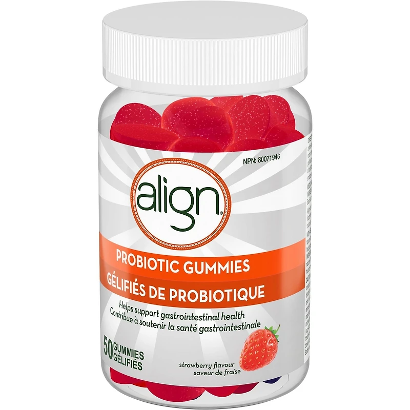 Supplément probiotique quotidien, 50 comprimés gélifiés