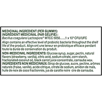 Supplément probiotique quotidien, 50 comprimés gélifiés
