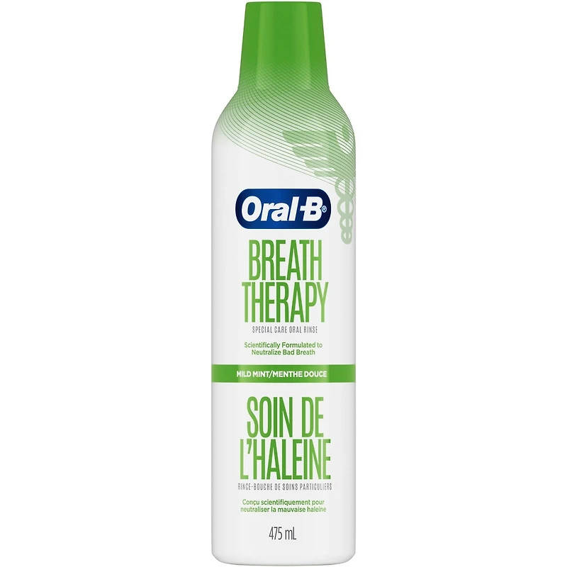 Rince-bouche de soins particuliers Oral-B Soin de l’haleine, 475 mL