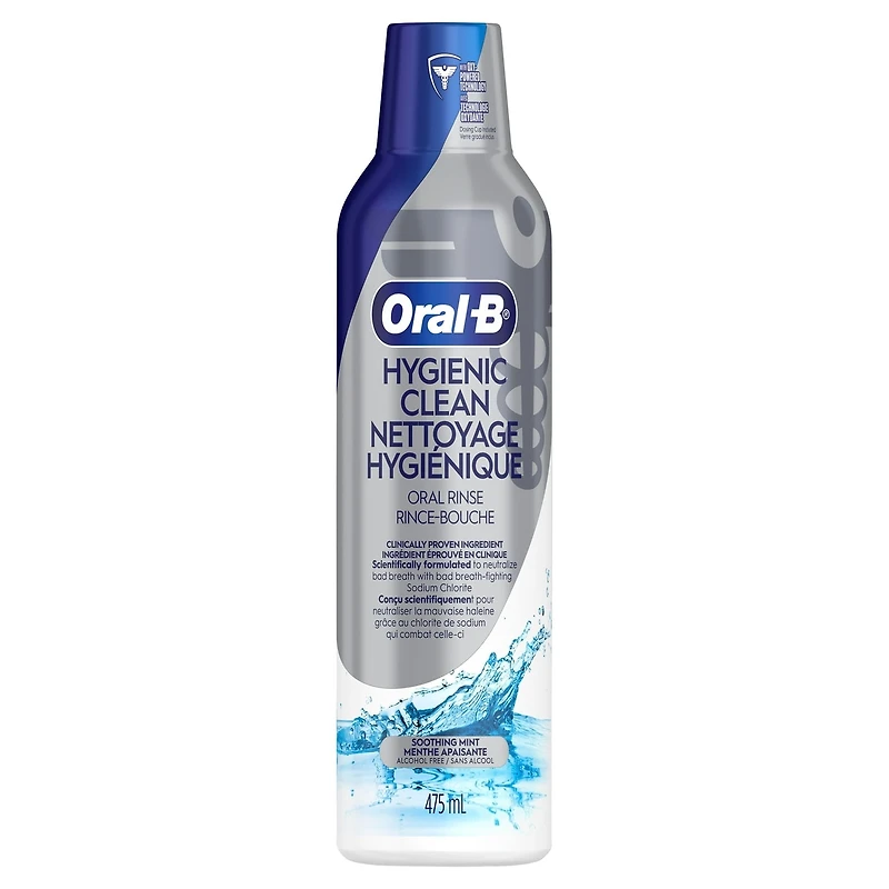 Rince-bouche de soins particuliers Oral-B Soin de l’haleine, 475 mL