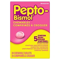 Comprimés Pepto Bismol 24 unités