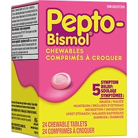 Pepto Bismol Chewable Tablets  24 ct