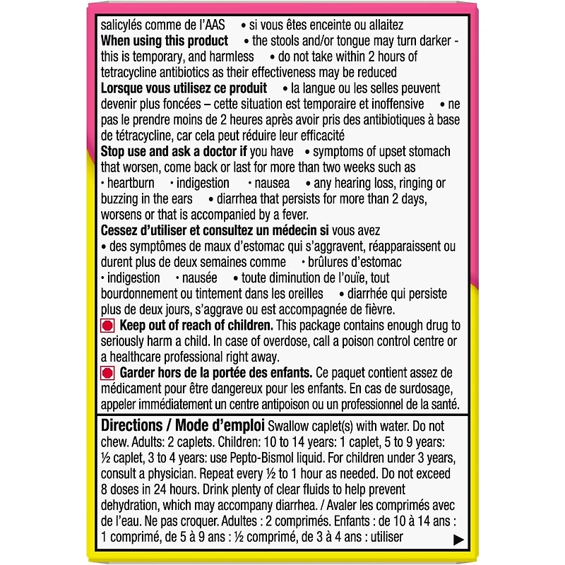 Comprimé soulage : nausée/brûlures d’estomac/indigestion/malaises gastriques/diarrhée 24u