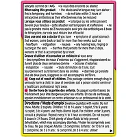Comprimé soulage : nausée/brûlures d’estomac/indigestion/malaises gastriques/diarrhée 24u