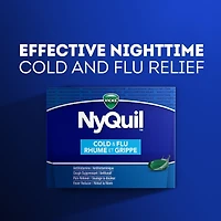 NyQuil Cold & Flu Multi-Symptom Relief Liquid Capsules