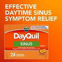 DayQuil Sinus Liquid Capsules, 24 Count