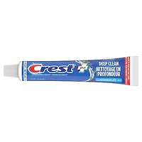 Crest Complete Whitening Plus Deep Clean Toothpaste, 120 mL