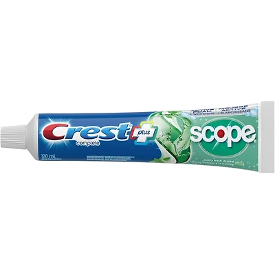 Dentifrice Complete Blanchissant avec Scope, Menthe fraîcheur, 120 mL