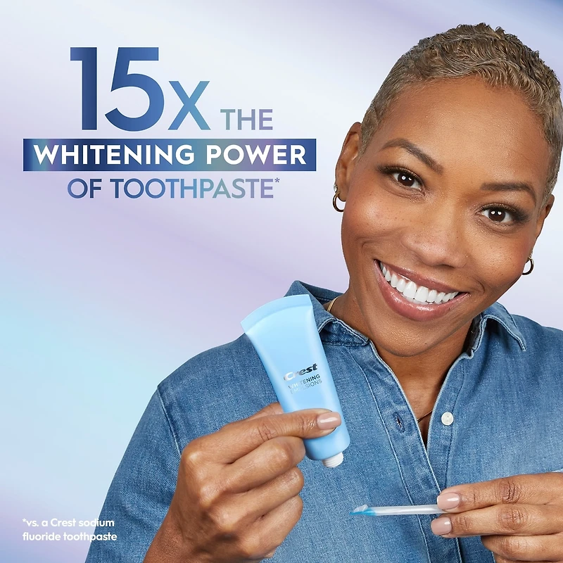 Crest Whitening Emulsions with Wand Applicator, Apply & Go Teeth Whitening, 29 mL