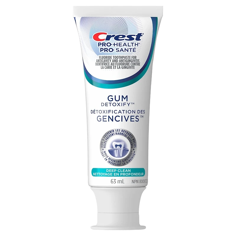 Crest Gum Detoxify Deep Clean Toothpaste
