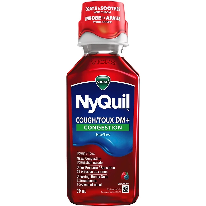 Vicks NyQuil Toux et Congestion
