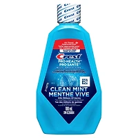 Rince-bouche antigingivite et antiplaque Crest Pro-Santé Multi-protection menthe vive avec CPC (chlorure de cétylpyridinium), format voyage, 100 mL