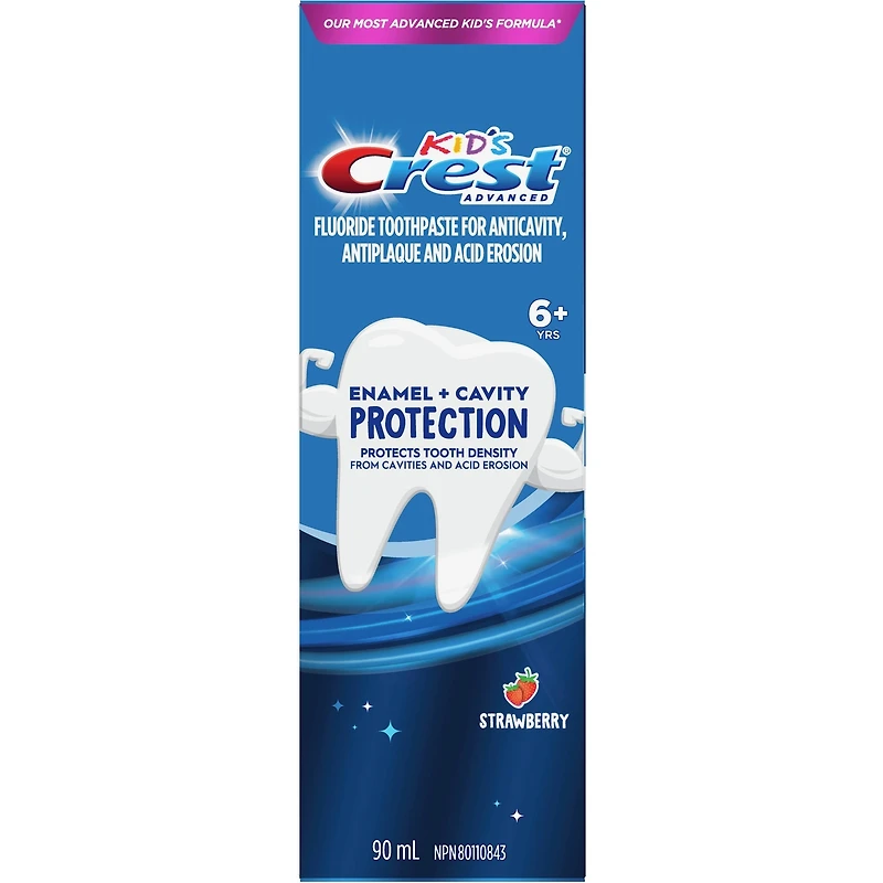 Crest Kid's Advanced Enamel + Cavity Protection Toothpaste 90 mL