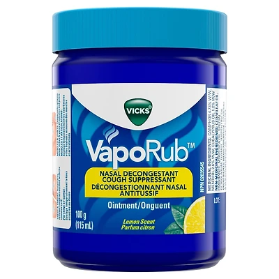 Onguent VapoRub, citron, 115 mL