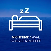hydraSense Nighttime Congestion Nasal Spray -  with Cooling Eucalyptus, Ultra Nasal Congestion Relief Saline Spray, Fast Acting, Clinically-Proven, Non-Medicated, Non-Habit forming, Saline Solution, Natural Source Seawater, 100ml