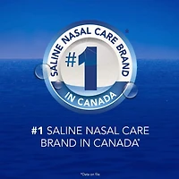 hydraSense Full Stream Nasal Spray, Daily Nasal Care, Fast Relief of Nasal Congestion, 100% Natural Source Seawater, Preservative-Free, 210 mL