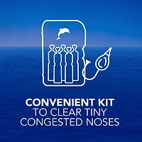 hydraSense Nasal Aspirator Starter Kit, Baby Nasal Care, Relieve Congested and Stuffy Noses, 1 Kit