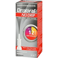 Drixoral No Drip Original Unscented Spray, Helps Relieve Nasal Congestion, 15ml