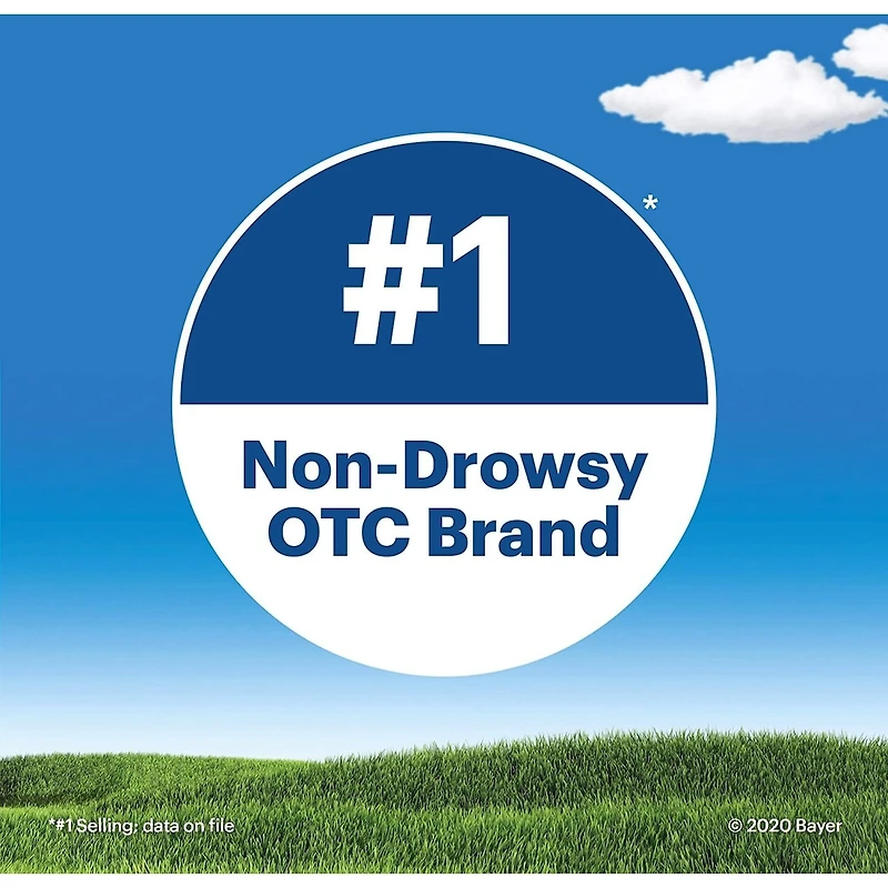 Rapid Dissolve Allergy Medicine, 24-Hour Non-Drowsy Relief 10 mg, 30 Tablets