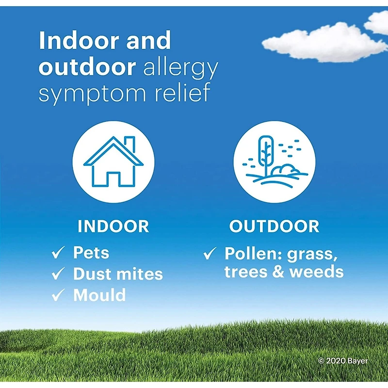 Rapid Dissolve Allergy Medicine, 24-Hour Non-Drowsy Relief 10 mg, 30 Tablets