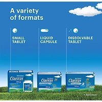 Rapid Dissolve Allergy Medicine, 24-Hour Non-Drowsy Relief 10 mg, 30 Tablets