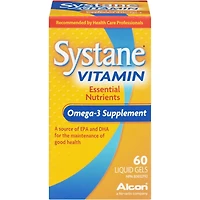 Systane® Supplément D'Oméga-3 Vitamine oculaire contre la sécheresse oculaire