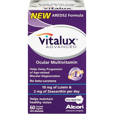 Vitalux® Advanced Vitamines et minéraux pour les yeux