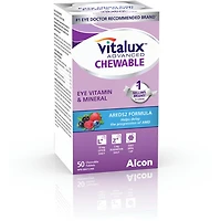 Vitalux® Advanced A Croquer Vitamines et multiminéraux pour les yeux