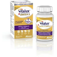 Vitalux® Advanced + Omega-3 Vitamines et multiminéraux pour les yeux