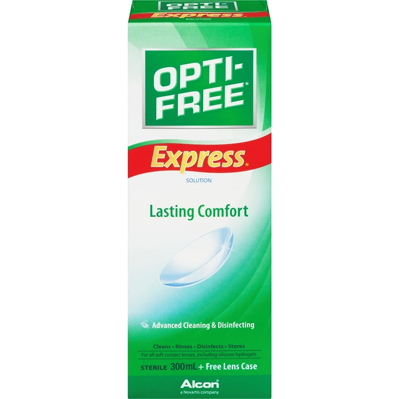 Opti-Free® Express® Advanced Cleaning & Desinfecting